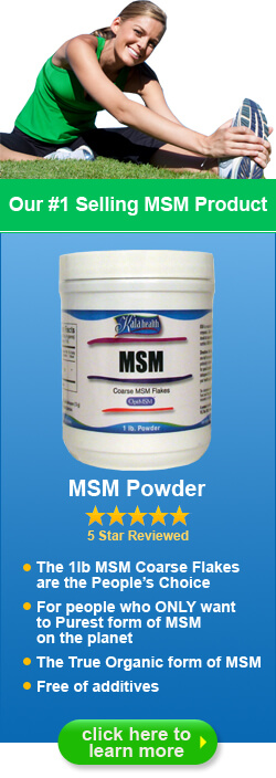 MSM Relieves Muscle and Joint Soreness
