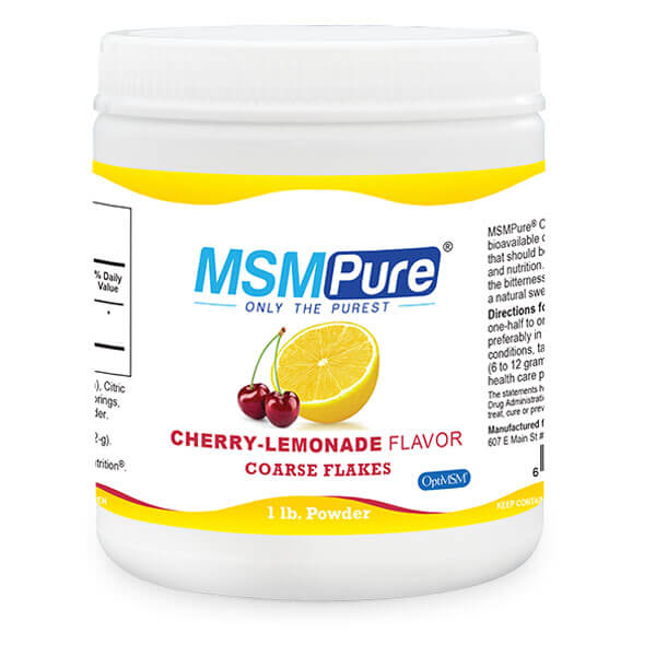MSM Powder Cherry Lemonade Flavor